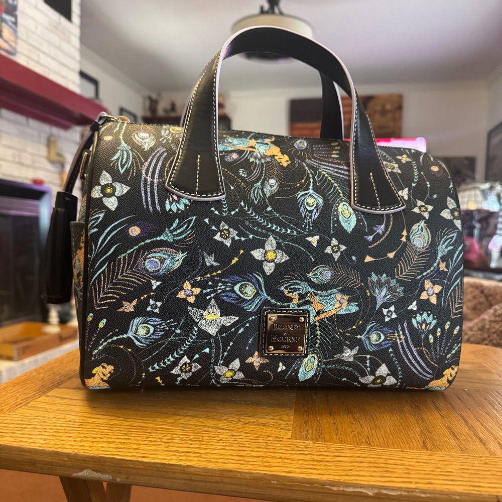 Disney Dooney & Bourke Aladdin 30th Anniversary Jasmine Satchel Handbag Bag NWT